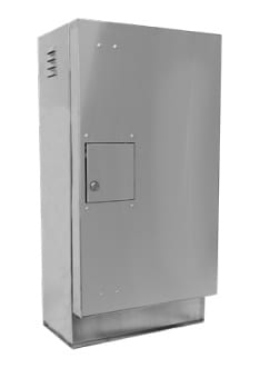 StrongBox W 18" x H 36" x D 12" Wall Mount Enclosure | SB-18SSW