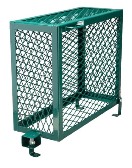StrongBox W 23-1/2" x H 28" x D 17.75" Front Entry Backflow Enclosure Dark Green | SBBC-22CR