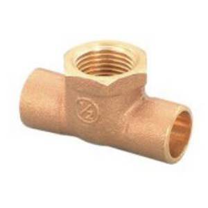 Heal Tee, 1" x 1/2" x 1" C x F x C Copper | CFCT1121-NL