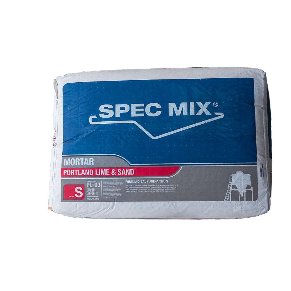 Quikrete Type S Portland Mansory Mortar, Spec Mix, 80 lb | SPL03