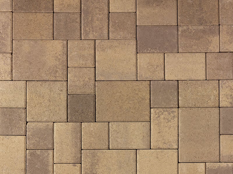 COURTYARD 4PC SAND STONE MOCHA 127 SF/PALLET 60MM