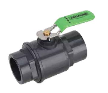 Aqualine Ball Valve PVC 1-1/2" Slip x Slip | PBVL-150S