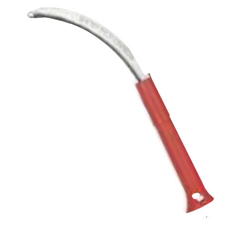 Blk750 Series Thick Stainless Steel Or High Carbon Steel Blade Narrow Sickle Non-Slip Serrated, Landscape Knives | BLK720P