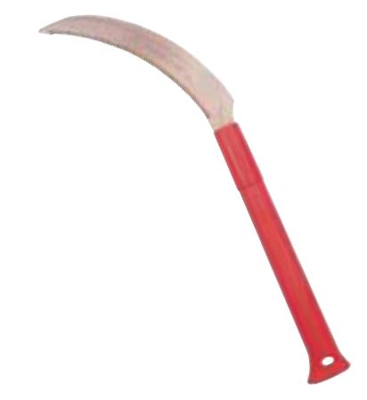Blk750 Series Thick Stainless Steel Or High Carbon Steel Blade Sickle Large Non-Slip Serrated, Landscape Knives | BLK727