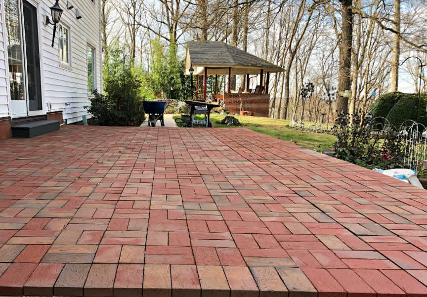 PH BROOKSTOWN FULL RANGE PAVER 3-5/8" X 7-5/8" X 1-3/8" 760 EA/ CUBE 152 EA/ BAND 168 SF/ CUBE MODULAR