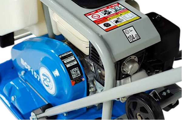 Bartell Single Direction Plate Compactor 20" (50 mm) X 21" (53 mm) Plate, Gx160 Honda, 1,570Kg Centr. Force C/W Water Kit. Forward Vibrarory Plate Compactor 20" X 21" | BCF1570H