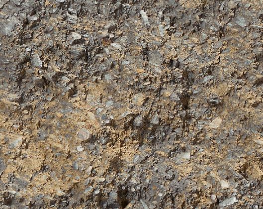 Weathered Parapet Standard Chestnut, Concrete