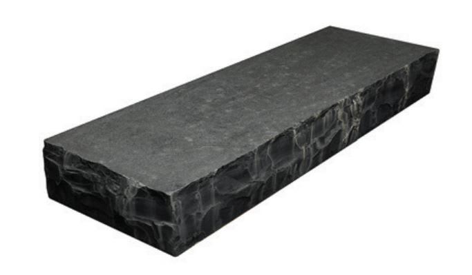 MIDNIGHT-STEPS 4 SIDES HANDDRESSED 16" X 48" X 6"