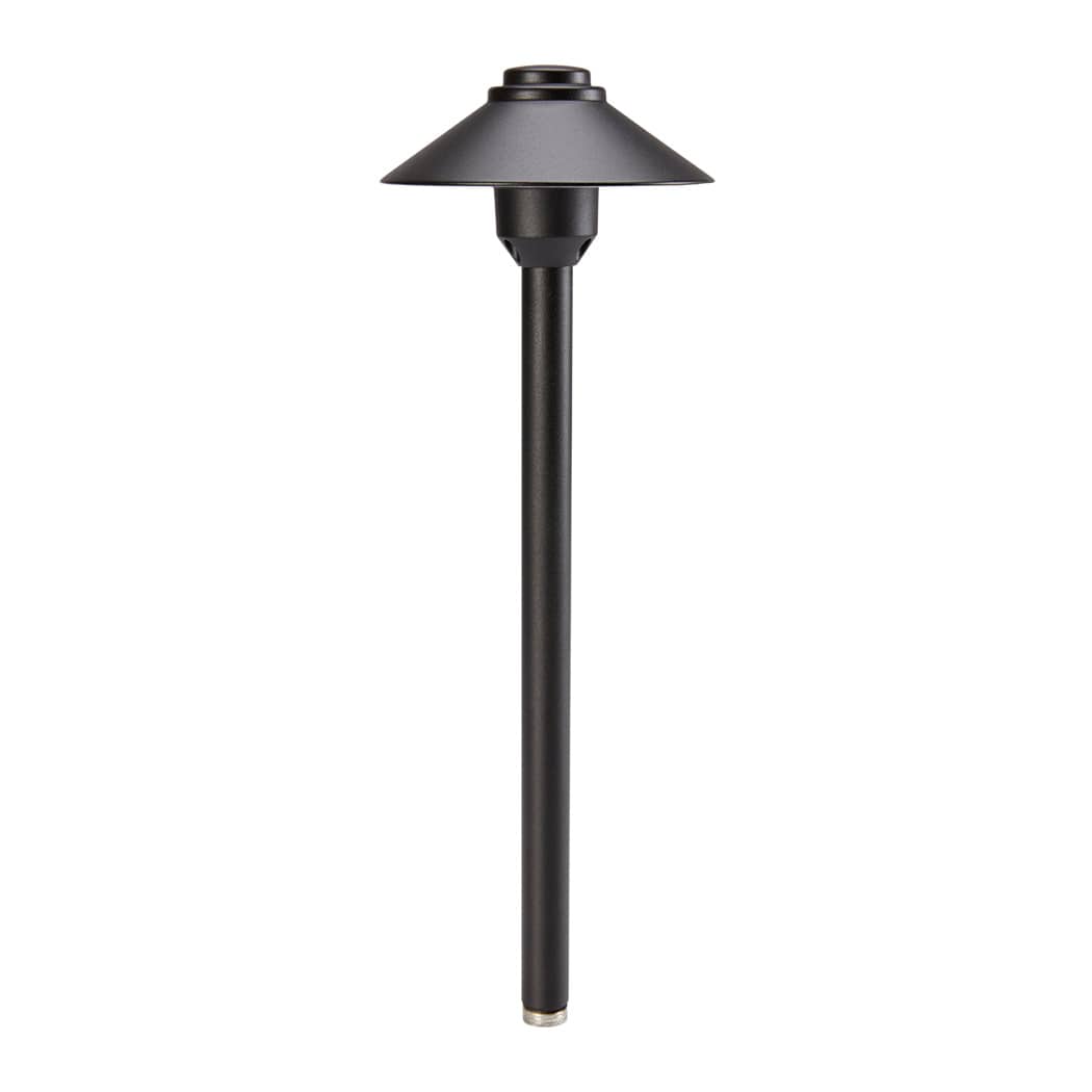 Vista 2267 Path Light Ground Mount Black Finish 2.5W 2950K LED, Black Finish | PR-2267-B-2.5-W-T3