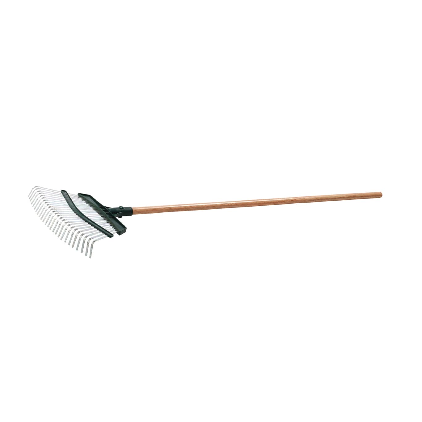 Wolverine Steel Handled Fixed Tine Leaf Rake, 25" | W19FTR