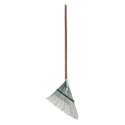 Wolverine Steel Handled Multi-Purpose Leaf Rake, 24" | W24SLR