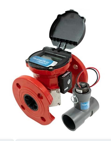 Weathertrak FlowHD Inline Flow Sensor | WTFLOWHD-P-150