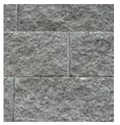 BASALITE GW 8" CAP GREY 40 EA/PAL - TRI-PLANE TAPERED SIDES 18" X 8" X 10-1/2"