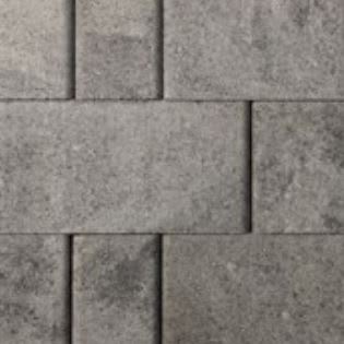 BELGARD STEEPLECREST WALL RIO 3PC 25.83 SF/ PALLET 5.17 SF/ LAYER 5 LAYER/ PALLET 6" X 10" X RANDOM