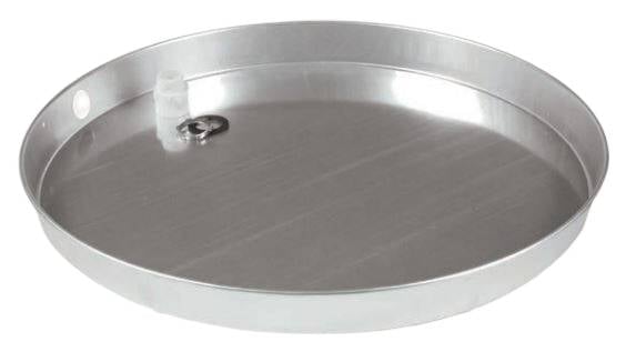 Round Drain Pan, Aluminum Water Heater, PVC | 20830_alt