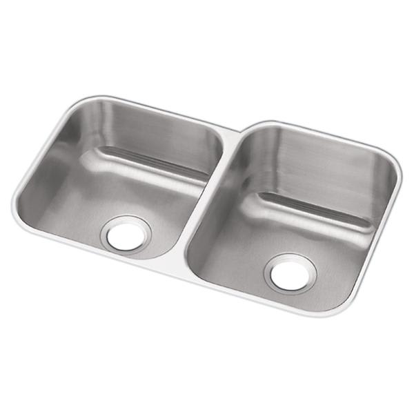 Dayton Undermount Sink, 31" x 20" x 10" Stainless Steel | DXUH312010L