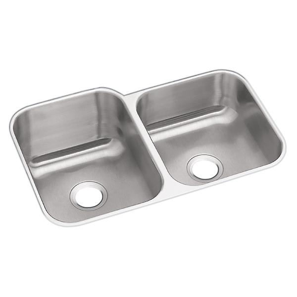 Dayton Undermount Sink, 31" x 20" x 10" Stainless Steel | DXUH312010R
