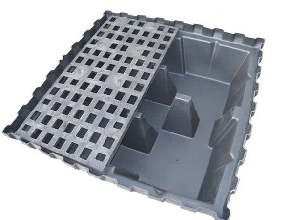 Easypro Fountain Basin, (L) 50" x (W) 50" x (H) 14" 80 gal | EFB50