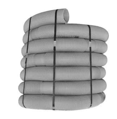Flexible Vent Coil, 4" x (L) 50' | IFVL04050