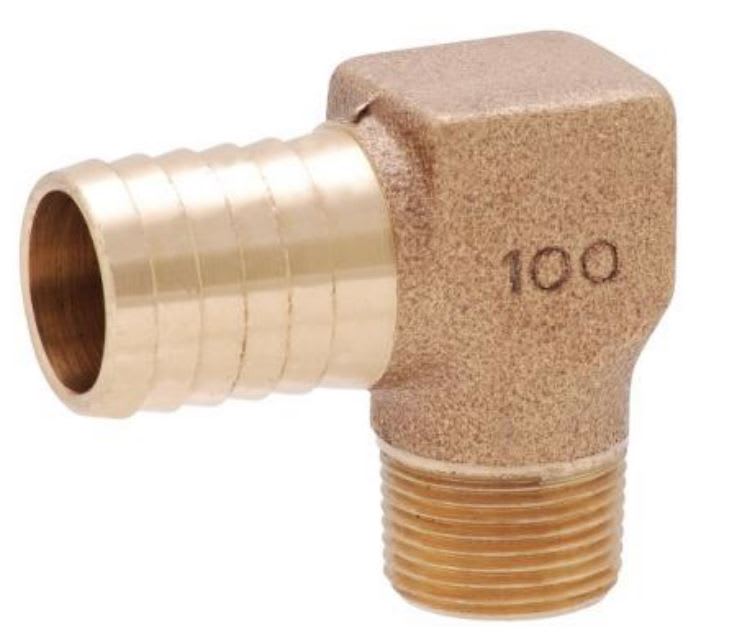 Matco Norca Hydrant Adapter, 1" x 3/4" Insert x Male Adapter | IBHL0504LF