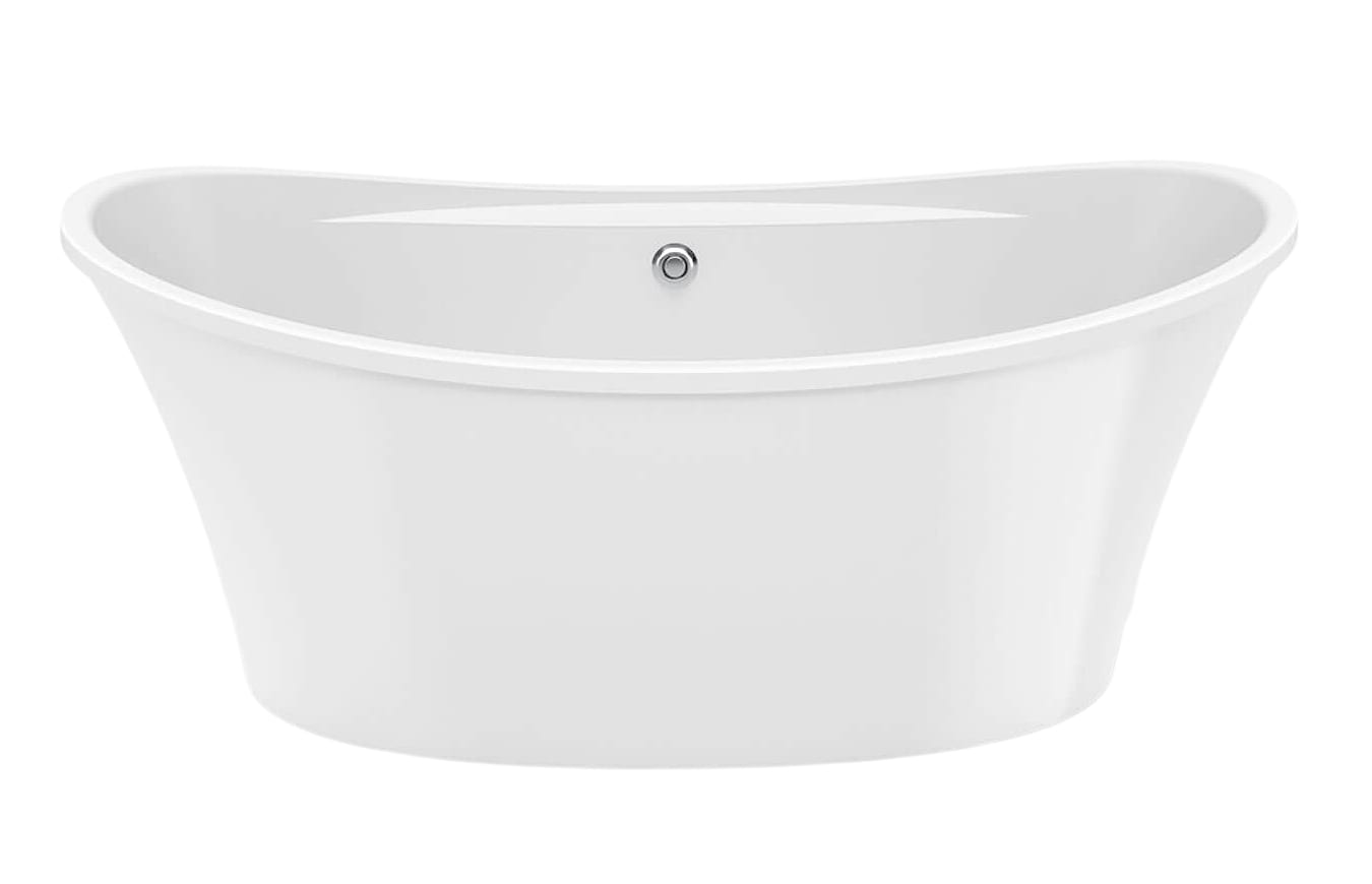 Ariosa 6636 Freestanding Center Drain Bathtub, Acrylic | 106267-000-001-100
