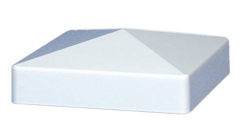 Square, External Pyramid Post Cap, (L) 5" | 1011W
