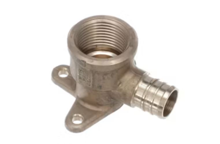 90 Degree Drop Ear Elbow 1/2" Bass, PureFlow Crimp | 46233