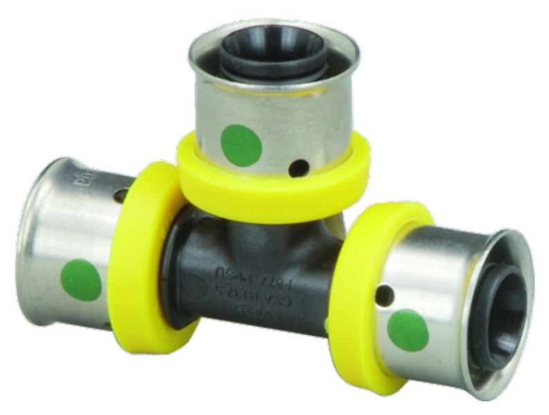 Tee 1/2" X 1/2" X 1/2" Pex Press, Plastic | 1872AN