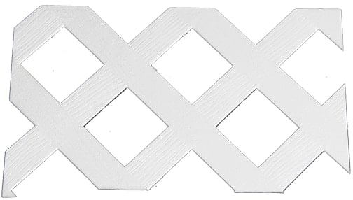 Standard Diamond Lattice Panel, (L) 96" x (H) 48" | LT0001