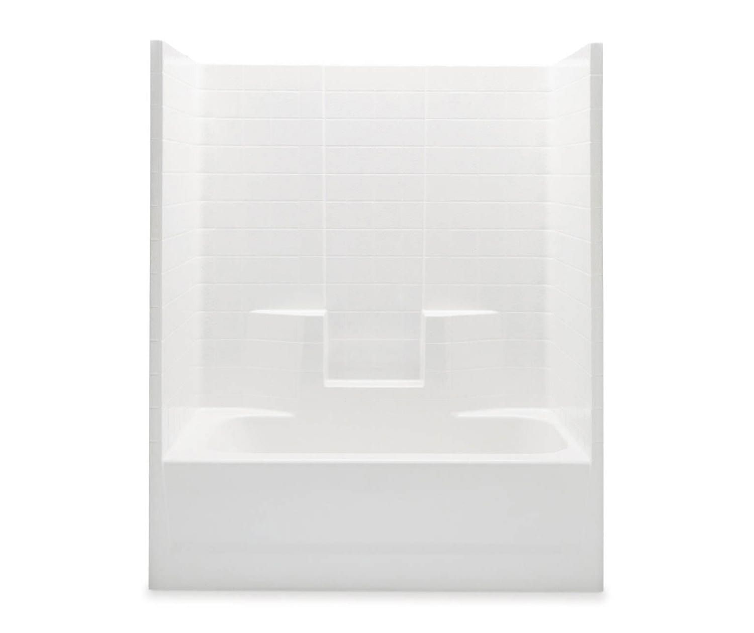 Everyday Series Right-Hand Drain Tub Shower, Acrylic | 2603CTWR-WH