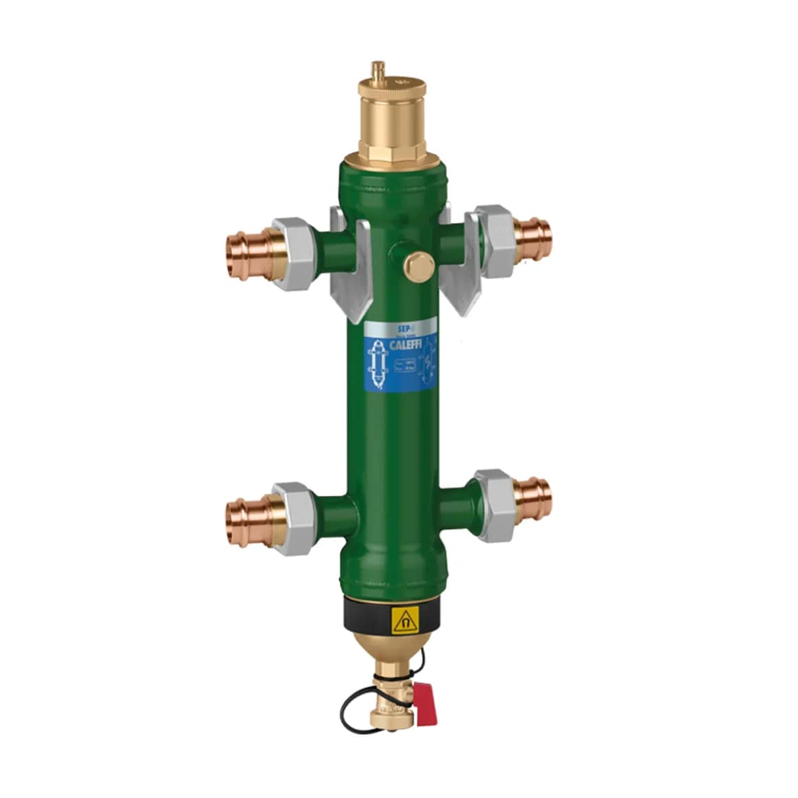 CALEFFI SWT 4IN1 HYDRAULIC SEPARATOR W/MAGNET 2"