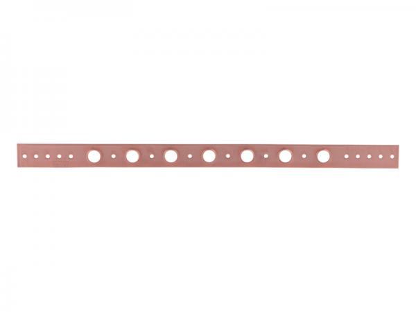 Extruded Flat Bracket, Copper For 1/2" | 101-18-R