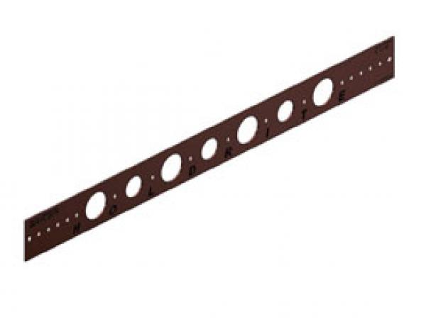 Flat Bracket, Copper Plated, For 3/4" | 102-18