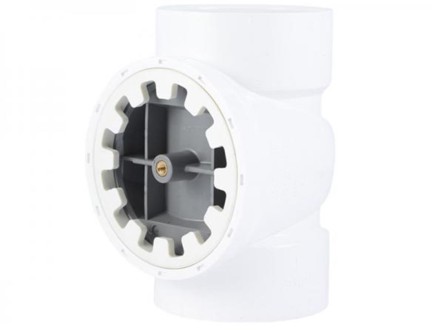 PVC DWV Test/Cleanout Tee 2" | TRPVC2A-B