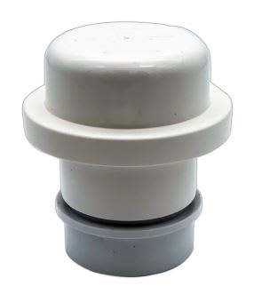 JBP 2" MINI AIR VENT 6DFU ABS W/ ADAPT