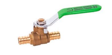 2-Piece Ball Valve Brass 3/4" Pex End | 754PX04LF