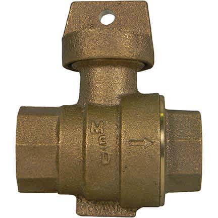 MCDONALD BALL STOP & WASTE FIP X FIP LEAD FREE 1' | 5131-269