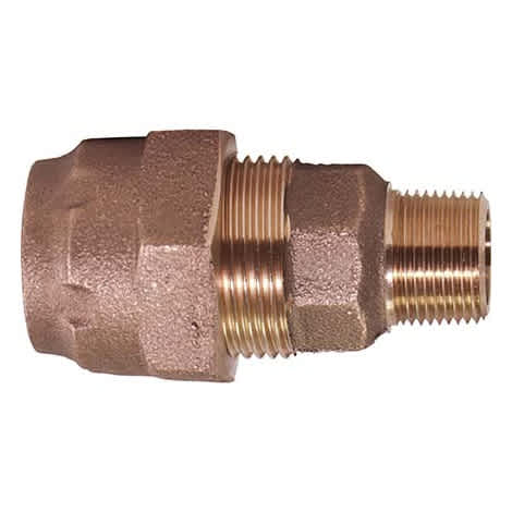 Adapter 1" Lead Free Brass, Ranger Compression x MIP, Mac-Pac | 5196-003