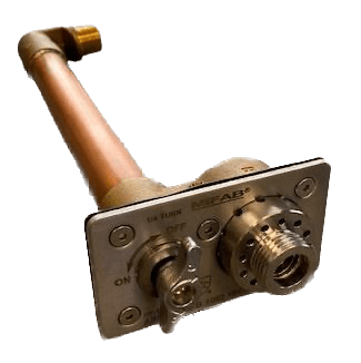 MHY-16 Series Non Freeze Exposed Wall Hydrant 1/2" x 3/4" SWT. x Male IPS Combination | MHY1612