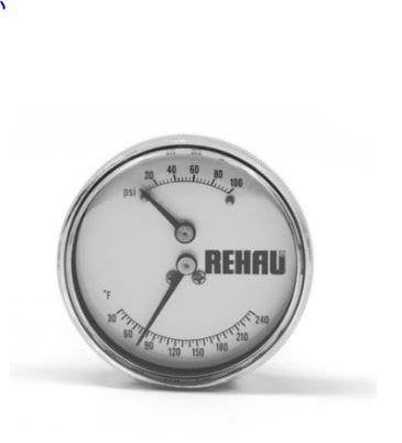 Combination Temperature Pressure Gauge | 266417-