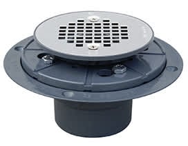 Weep Hole Shower Pan Drain, 2" PVC | 821-2P