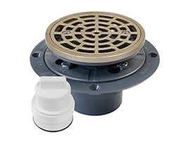 Weep Hole Shower Pan Drain, PVC | 821-T200PNQ