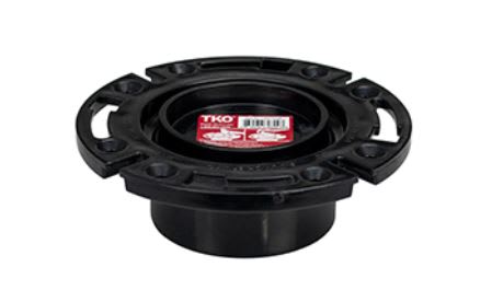 Knockout Closet Flange, ABS Hub | 883-AT