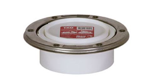 Knockout Closet Flange, PVC | 886-4PTMSPK