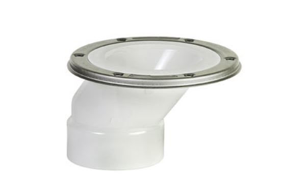 Offset Closet Flange, PVC | 889-POM