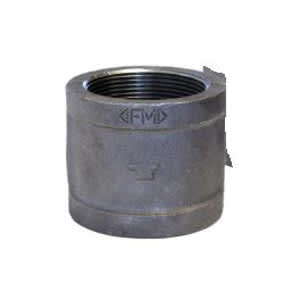 Domestic Coupler, 1" Female x Female Ductile Iron Black | 310080601