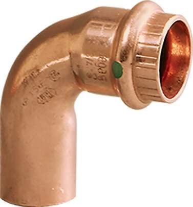 90 Degrees Elbow, 3/4" x 3/4" Press x Street Copper ProPress | 77052