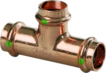 PROPRESS TEE C X C X C PROPRESS 1-1/4" | 77442