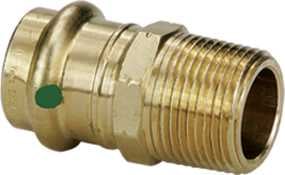 Adapter, 3/4" x 3/4" Press x MPT Copper ProPress | 79230
