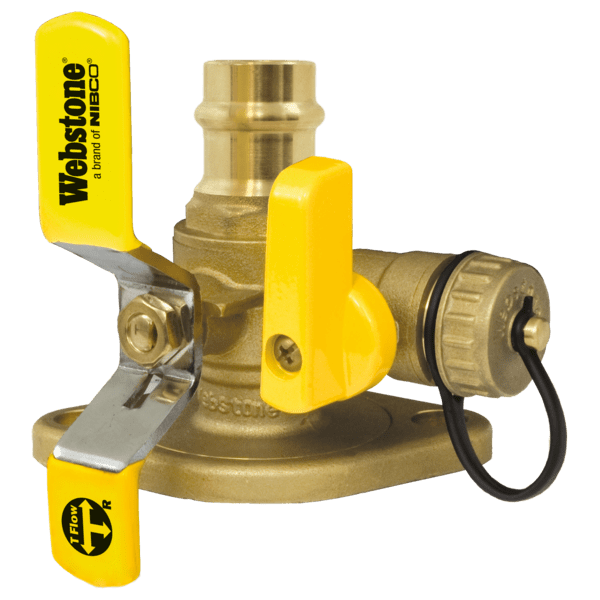 Webstone Isolator Brass 1-1/4" Full Port Forged | 51415HV